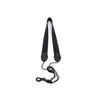 Rico SLA13 Saxofoon Neck Strap - Voor Baritonsaxofoon & Tenorsaxofoon - Sax Neck Strap - Snap Hook, Effen Zwart, Snap Hook