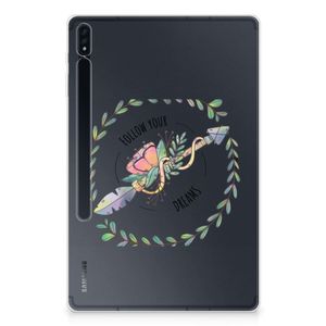 Samsung Galaxy Tab S7 Plus | S8 Plus Tablet Back Cover Boho Dreams