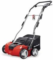Einhell Verticuteerder en Beluchter GE-SA 1435 (1400W, 35 cm werkbreedte, tot 3-9 mm werkdiepte, in hoogte verstelbaar stuur, opvangzak 28 L, inklapbare duwboom, incl. beluchtingsrol)