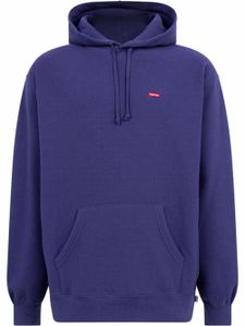 Supreme hoodie à logo Small Box - Bleu