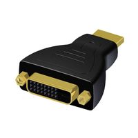 Procab BSP400 HDMI male naar DVI female verloopadapter - thumbnail