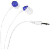 Vivanco SR 3 BLUE In Ear oordopjes Kabel Wit, Blauw