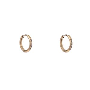 Day&Eve Oorringen Sparkle Hoop | Goud