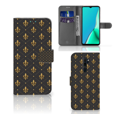 OPPO A9 (2020) | A5 (2020) Telefoon Hoesje Franse Lelie