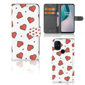 OnePlus Nord N10 Telefoon Hoesje Hearts