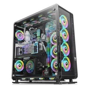 Thermaltake Core P8 TG Tower PC-behuizing Zwart Zijvenster, Stoffilter