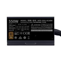 Cooler Master MWE 550 Bronze 230V V2 power supply unit 550 W 24-pin ATX ATX Zwart - thumbnail