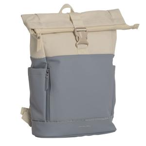 Daniel Ray Waterproof Rolltop Rugzak 15.6&apos;&apos; Pittsburgh Soft Blue/Beige