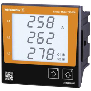 Weidmüller ENERGY METER 750-230 Digitaal inbouwmeetapparaat