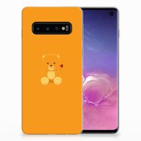 Samsung Galaxy S10 Telefoonhoesje met Naam Baby Beer