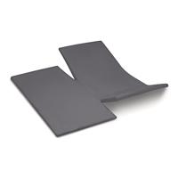 Cinderella topper hoeslaken 160x200/210cm jersey antraciet (tot 15cm)