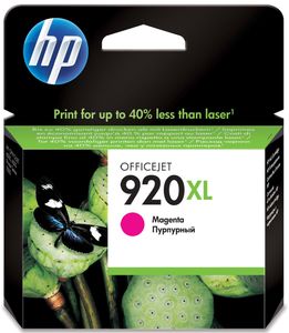 HP inktcartridge 920XL, 700 pagina&apos;s, OEM CD973AE, magenta