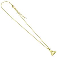 Harry Potter Necklace Deathly Hallows (Gold Plated)