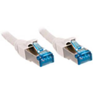 LINDY 47199 RJ45 Netwerkkabel, patchkabel CAT 6A S/FTP 15.00 m Wit 1 stuk(s)