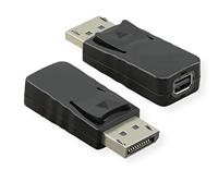 VALUE DisplayPort adapter, DP male - Mini DP female