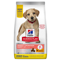 Hill&apos;s Science Plan Perfect Digestion Large Puppyvoer met Kip en bruine Rijst Zak 14,5kg