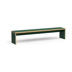 HKliving Dining Bench eetkamerbank 220 cm green