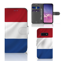 Samsung Galaxy S10e Bookstyle Case Nederlandse Vlag - thumbnail