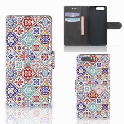 Huawei P10 Bookcase Tiles Color