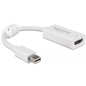 DeLOCK 63935 video kabel adapter 0,1 m Mini DisplayPort HDMI Wit