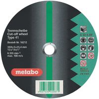 Metabo Accessoires Doorslijpschijf Ø 350x3,5x25,4 steen Flexiamant super - 10 stuks - 616213000