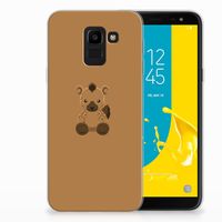 Samsung Galaxy J6 2018 Telefoonhoesje met Naam Baby Hyena