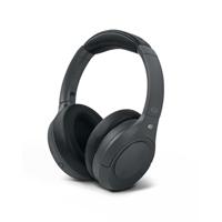 MUSE M-295 ANC Bluetooth-stereo-headset met ANC-Canceller, over-ear, dubbele geïntegreerde microfoon, kabel voor gebruik zonder batterij, ANC 35 dB, draagtas en afneembare microfoon