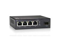 Level One GEU-0521 Gigabit Ethernet Switch met 4x GE en 1x GE SFP-poort