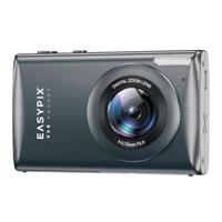 Easypix V48 Pocket, compacte digitale camera, 2,8 inch display, resolutie tot 64 MP, 18x digitale zoom, antraciet