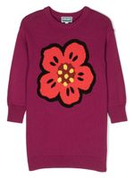 Kenzo Kids robe en maille Boke Flower - Rose - thumbnail