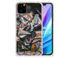 Apple iPhone 11 Pro Max Anti-shock Hoesje met foto Badges