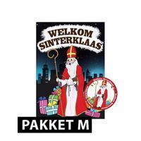 Deurposter met 75 onderzetters Sinterklaas - thumbnail