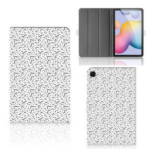 Samsung Galaxy Tab S6 Lite | S6 Lite (2022) Tablet Hoes Stripes Dots