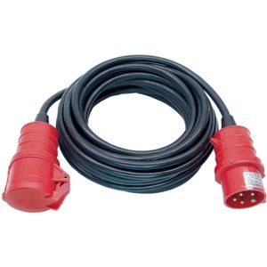 Brennenstuhl 4007123005826 power uitbreiding 30 m 1 AC-uitgang(en) Buiten Zwart, Rood