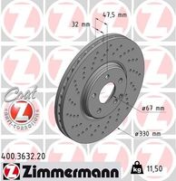 Remschijf Coat Z 400363220