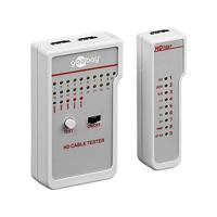 Goobay 31961 HD kabeltester, zilver