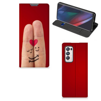 OPPO Find X3 Neo Hippe Standcase Liefde - Origineel Romantisch Cadeau - thumbnail