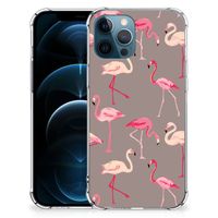 iPhone 12 | 12 Pro Case Anti-shock Flamingo - thumbnail