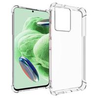 Xiaomi Redmi Note 12/Poco X5 Schokbestendig TPU-hoesje - transparant