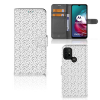 Motorola Moto G10 | G20 | G30 Telefoon Hoesje Stripes Dots - thumbnail