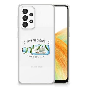 Samsung Galaxy A33 5G Telefoonhoesje met Naam Boho Bottle