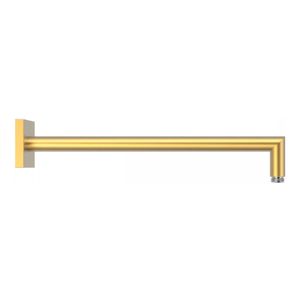 Douchearm Tres Exclusive | 40 cm | Wandmontage | Messing | Rond | 24k Goud mat