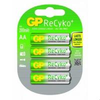 Batterijbatterijen GP ReCyko NiMH Ready2Use AA Mignon HR06 2000 mAh reeds voorgeladen (4 stuks)