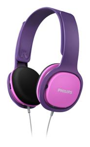 Philips Hoofdtelefoon voor kinderen Supra-aural - Roze / Paars