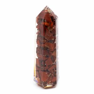 Orgonite Obelisk Rode Jaspis (70 mm)