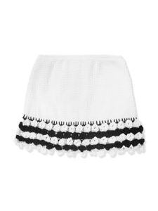 Nessi Byrd Kids jupe Agave en crochet - Blanc