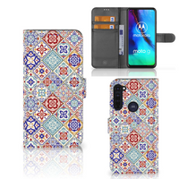 Motorola Moto G Pro Bookcase Tiles Color