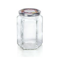 Leifheit 3211 Jampot Zeshoekig 770 ml Glas/Zilver - thumbnail