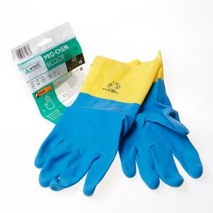 Handschoen pro-chem latex plus mt.10