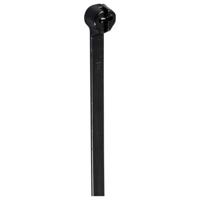 TRU COMPONENTS TC-12814196 Kabelbinder 370 mm 4.8 mm Zwart Met metalen tong, UV-weerbestendig 100 stuk(s)